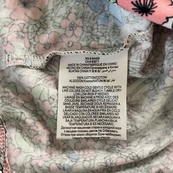 BCBGeneration Garden Multicolor Long Sleeves Top Size X Large New‎ - Picture 5 of 8